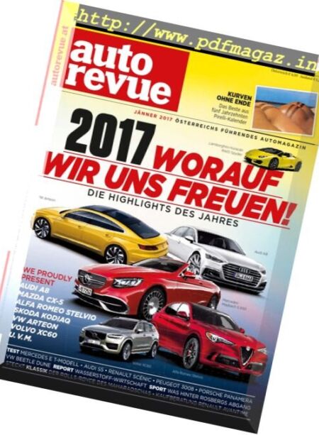 Autorevue – Januar 2017 Cover