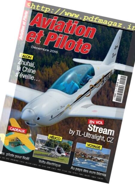 Aviation et Pilote – Decembre 2016 Cover