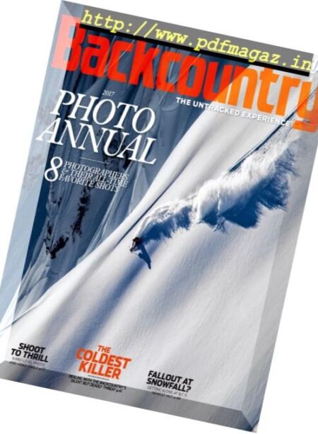 Backcountry Magazine – December 2016 Cover