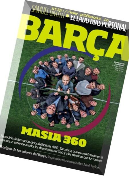 BARCA – Diciembre 2016-Enero 2017 Cover
