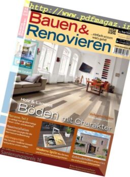 Bauen & Renovieren – Januar-Februar 2017