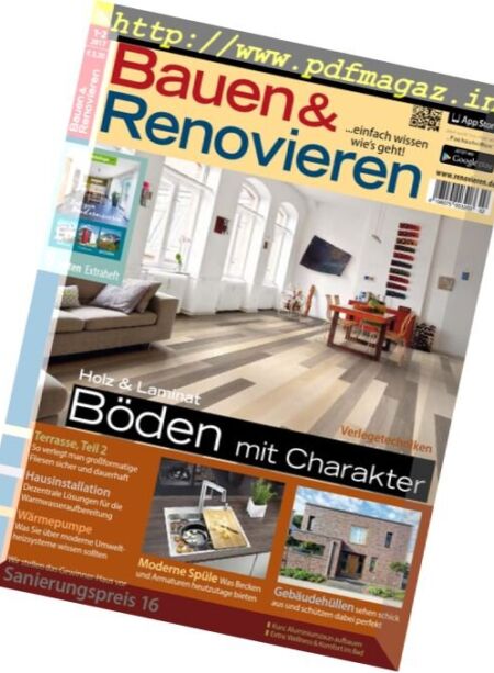Bauen und Renovieren – Januar-Februar 2017 Cover