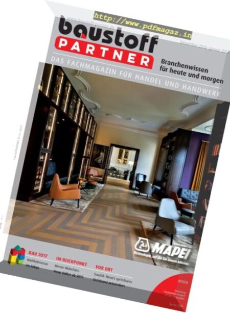 Baustoff Partner – Dezember 2016 – Januar 2017 Cover