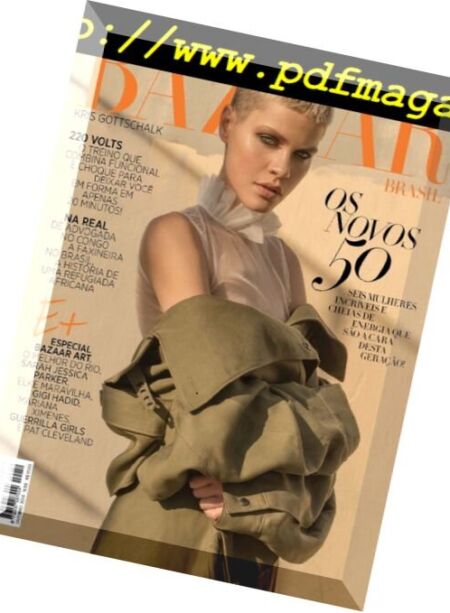 Bazaar Brazil – Issue 59, Novembro-Dezembro 2016 Cover