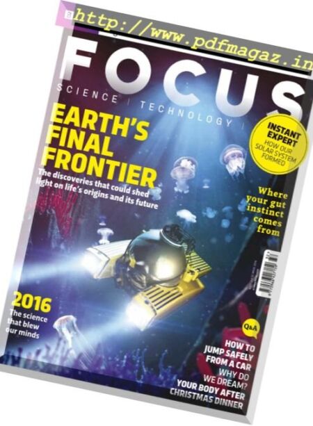 BBC Focus – Christmas 2016 Cover