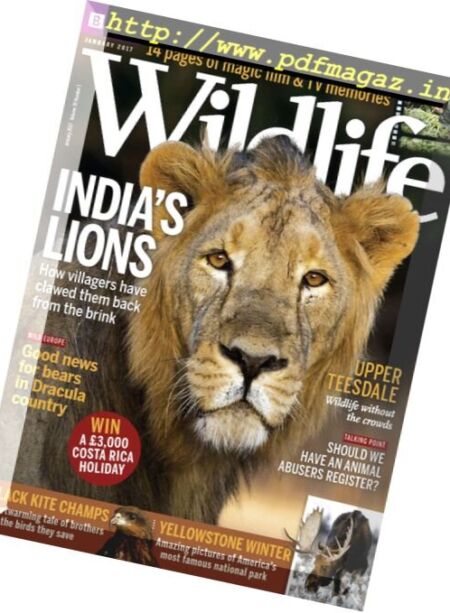BBC Wildlife – January 2017 Cover