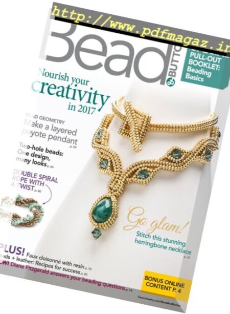 Bead & Button – February 2017 Cover