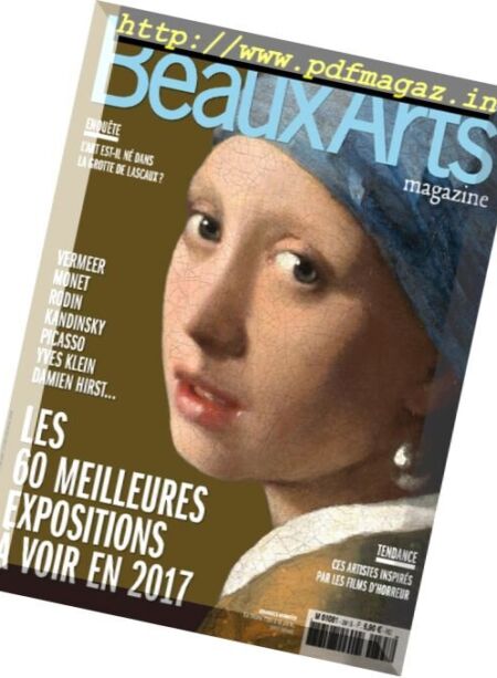 Beaux Arts – Janvier 2017 Cover
