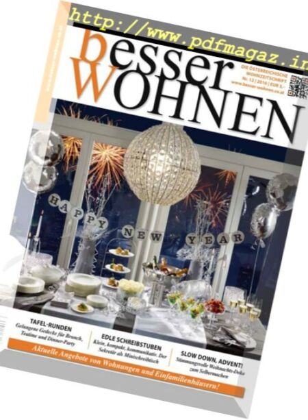 Besser Wohnen – Dezember 2016 Cover