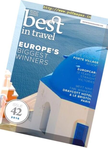 Best In Travel Magazine – Issue 42, 2016 Cover