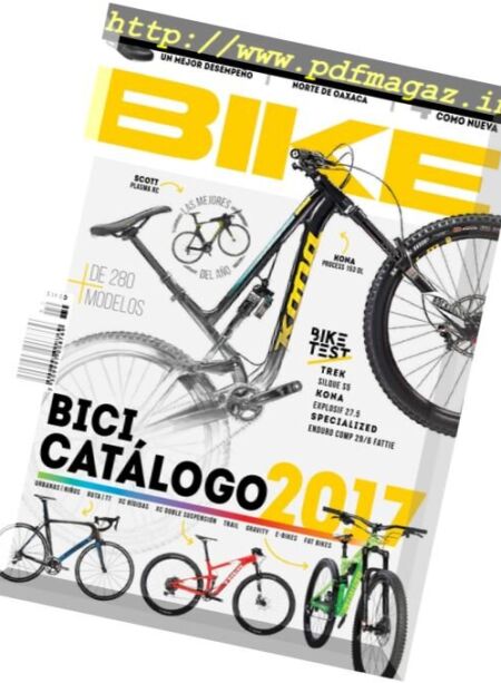 Bike Mexico – Diciembre 2016 Cover
