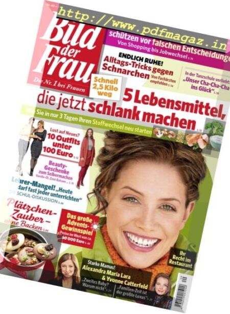 Bild der Frau – 2 Dezember 2016 Cover