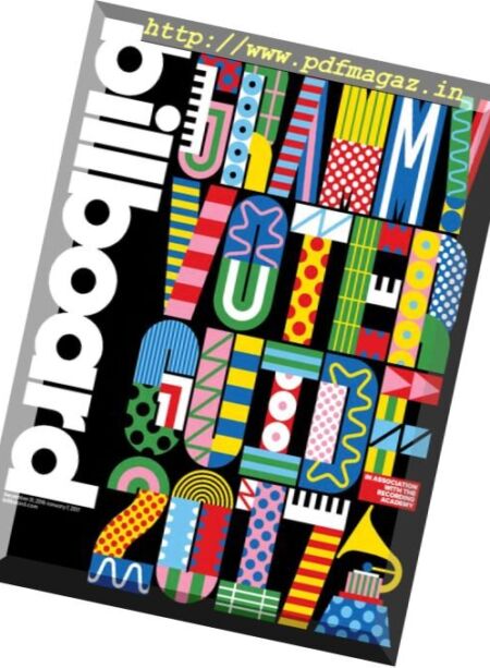 Billboard Magazine – 31 December 2016 Cover