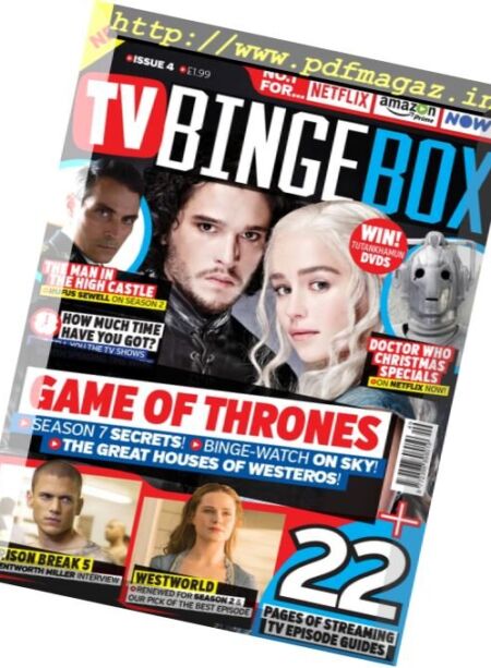BingeBox – Issue 4, 2016 Cover