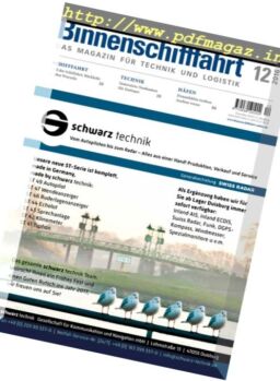 Binnenschifffahrt – Dezember 2016
