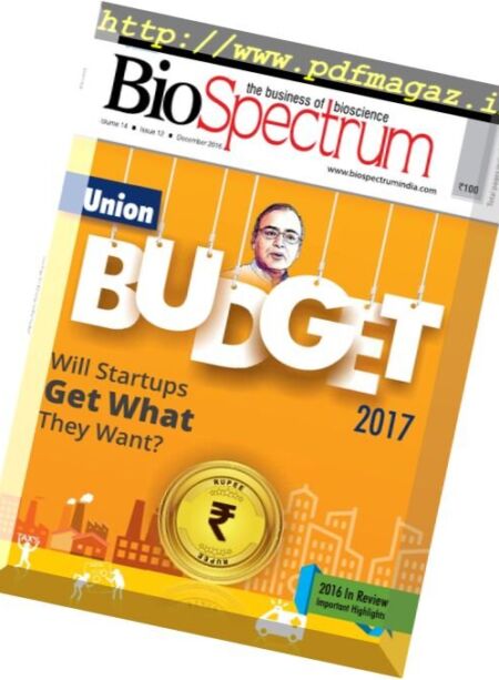 Bio Spectrum – December 2016 Cover
