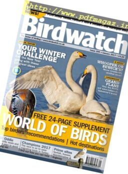 Birdwatch UK – January 2017