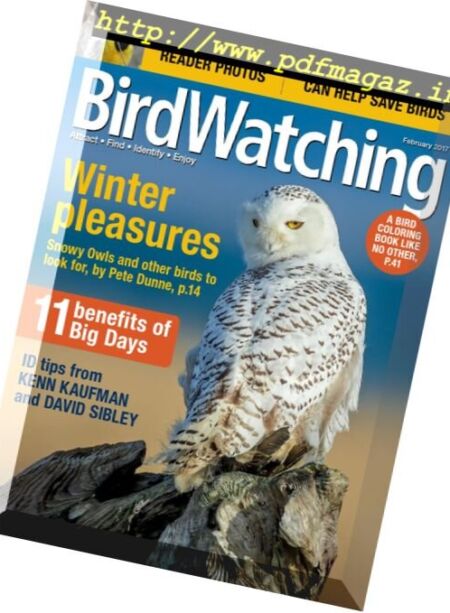BirdWatching – February 2017 Cover