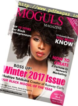 Black Moguls Magazine – Winter 2017
