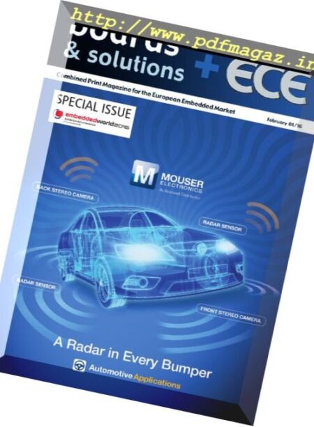 Boards & Solutions + ECE Magazine – February 2016 Cover