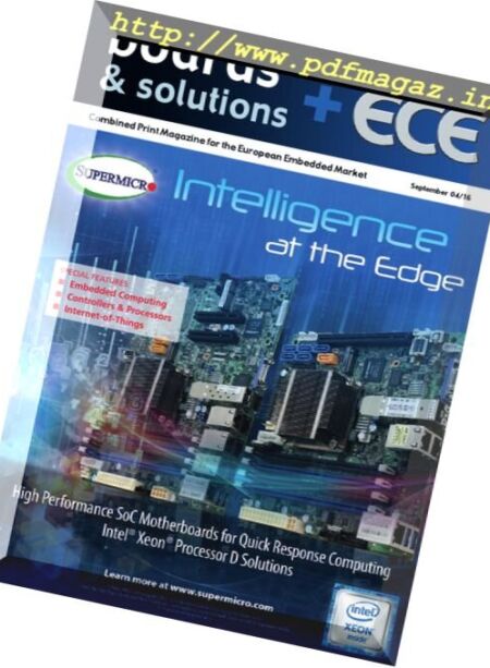 Boards & Solutions + ECE Magazine – September 2016 Cover