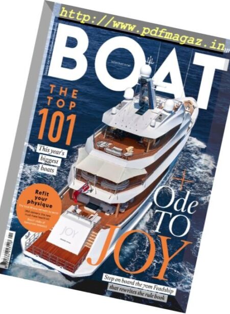 Boat International – January 2017 Cover