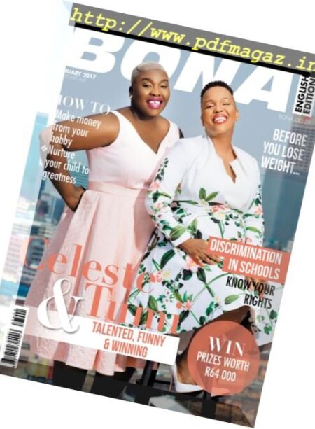 Bona – January 2017 Cover