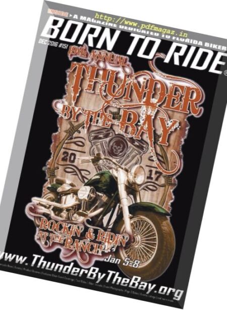 Born To Ride Florida – December 2016 Cover