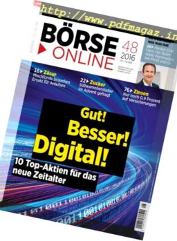 Borse Online – 1 Dezember 2016