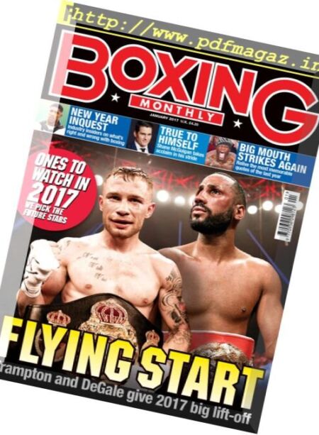 Boxing Monthly – January 2017 Cover