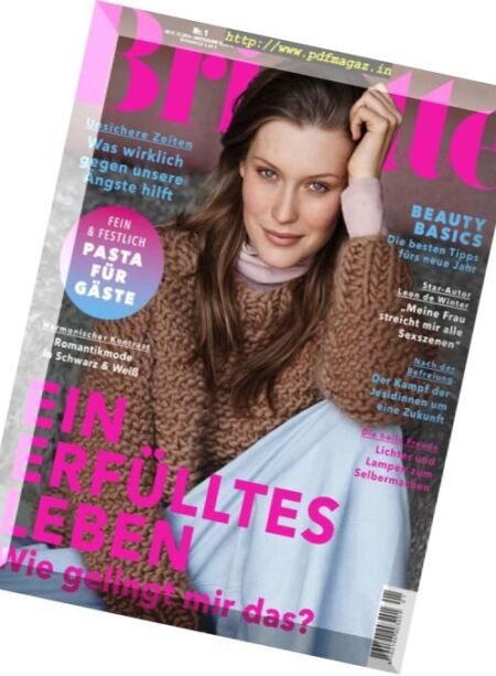 Brigitte – 21 Dezember 2016 Cover