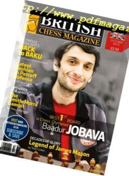British Chess Magazine – October 2016
