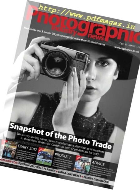 British Photographic Industry News – December 2016-January 2017 Cover