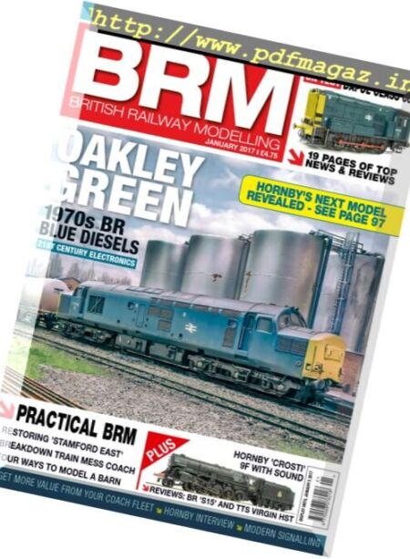 British Railway Modelling – January 2017 Cover