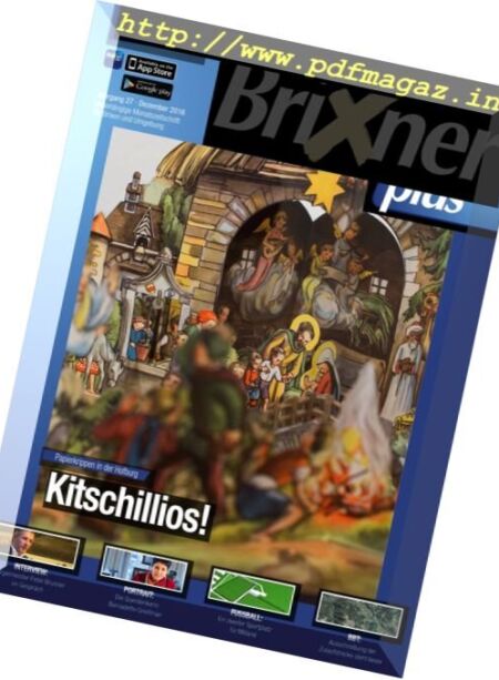 Brixner Plus – Dezember 2016 Cover