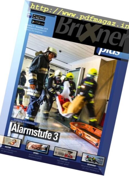 Brixner Plus – November 2016 Cover