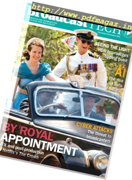 Broadcast Tech – November-December 2016 Cover