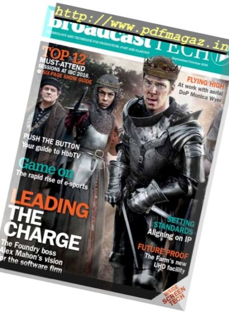 Broadcast Tech – September-October 2016 Cover