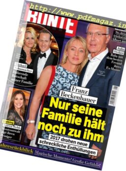 Bunte – 29 Dezember 2016