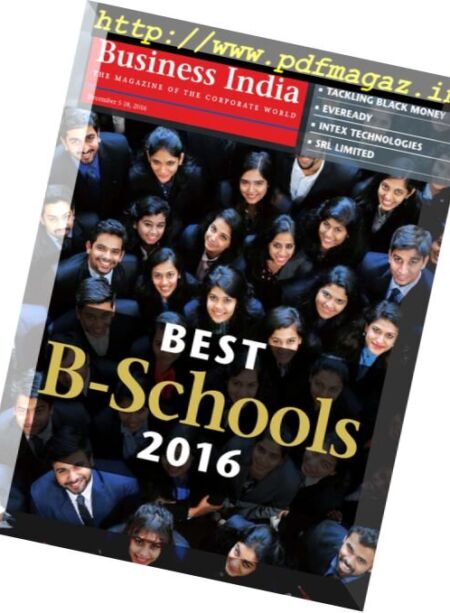 Business India – 5 December 2016 Cover