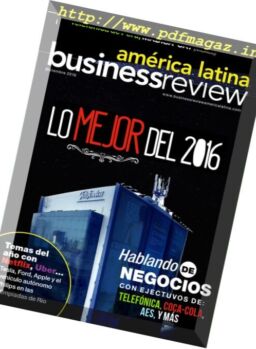Business Review America Latina – Diciembre 2016