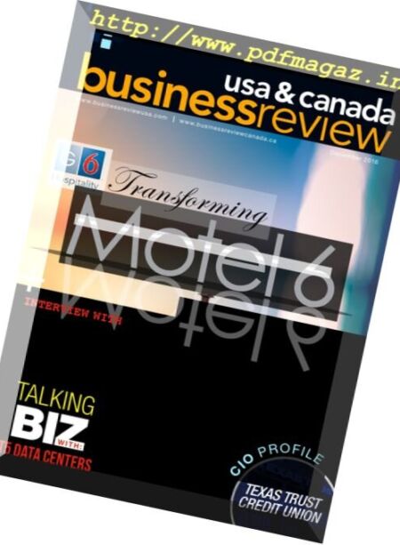 Business Review USA – December 2016 Cover