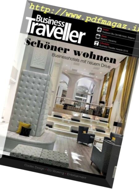 Business Traveller Germany – August-September 2016 Cover