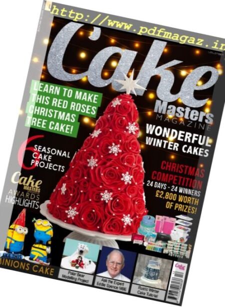 Cake Masters – December 2016 Cover