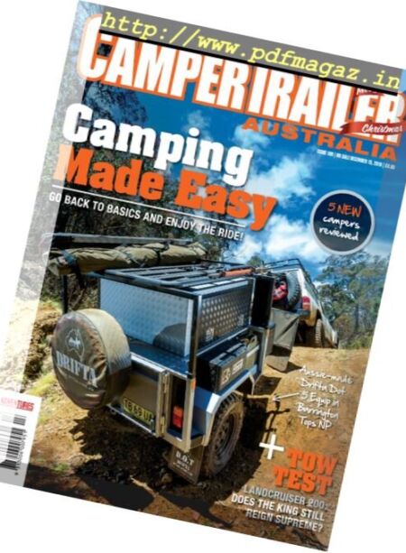 Camper Trailer Australia – Issue 109, 2016 Cover
