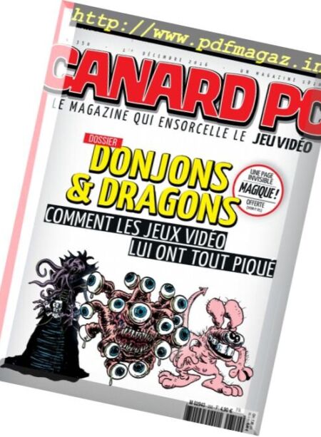 Canard PC – 1 Decembre 2016 Cover