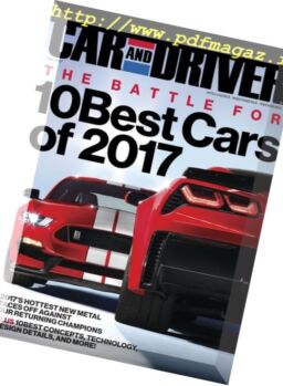 Car and Driver USA – January 2017