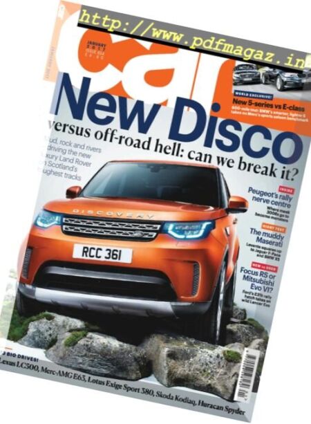 Car UK – January 2017 Cover