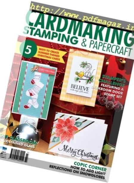 Cardmaking Stamping & Papercraft – Volume 23 Issue 3 2016 Cover