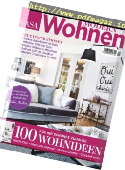 Casa Deco – Modern Wohnen – Januar-Marz 2017